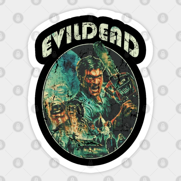 Evil Dead 1981 Sticker by Sultanjatimulyo exe